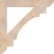 Ekena Millwork Merced Slat Smooth Bracket, Douglas Fir, 5 1/2"W x 46"D x 46"H BKT06X46X46MRC06SDF - alternate 3